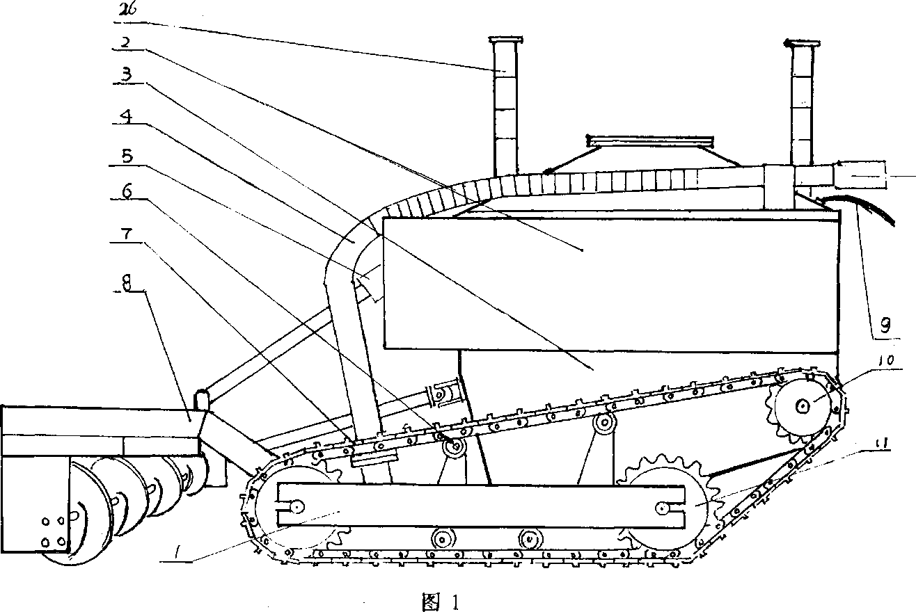 遙控清污車簡(jiǎn)圖